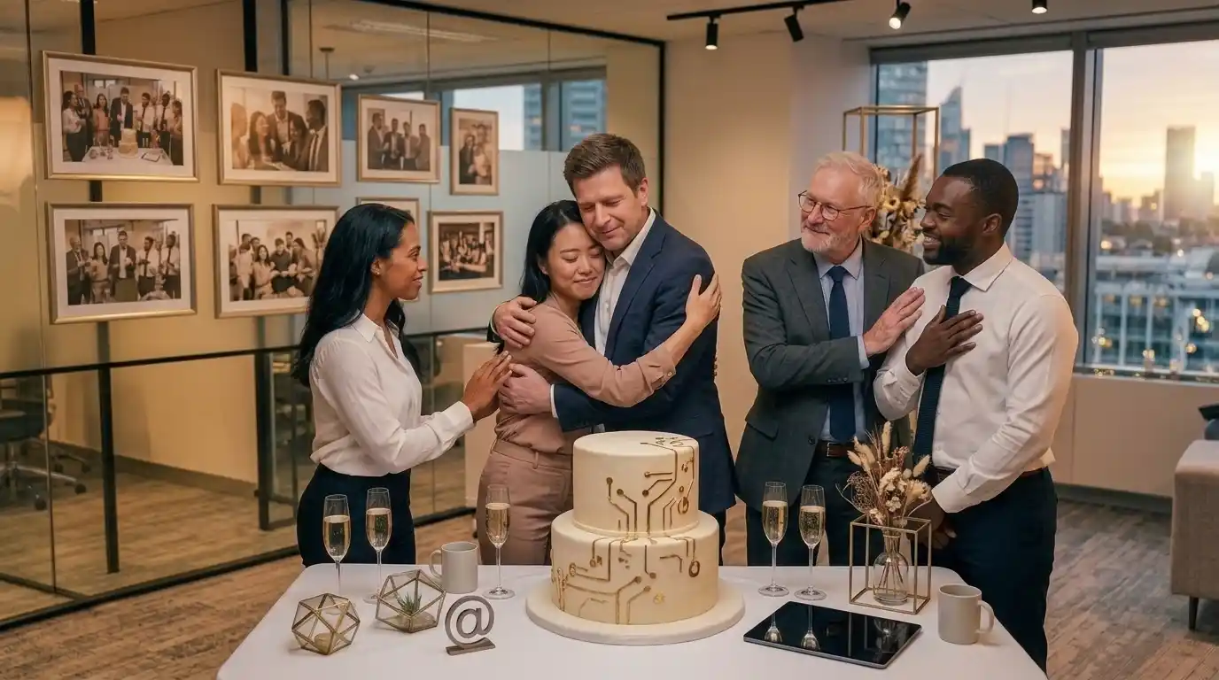 Emotional Anniversary Messages for a Company
