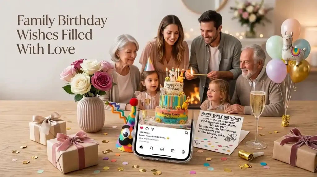 Family Birthday Wishes Filled With Love