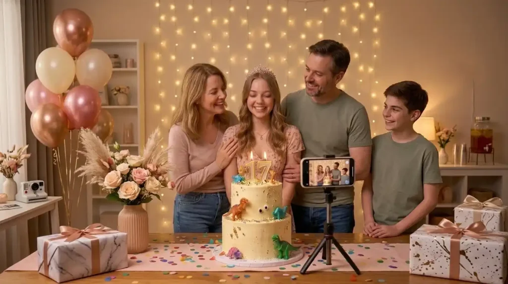 Family Happy 17th Birthday Wishes