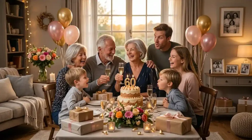 Family-Inspired Funny 60th Birthday Wishes