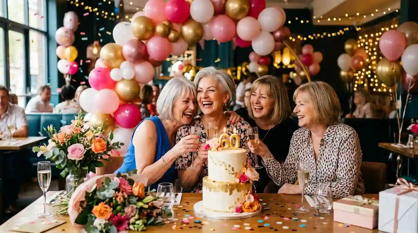 Funny 60th Birthday Wishes for Female Friend