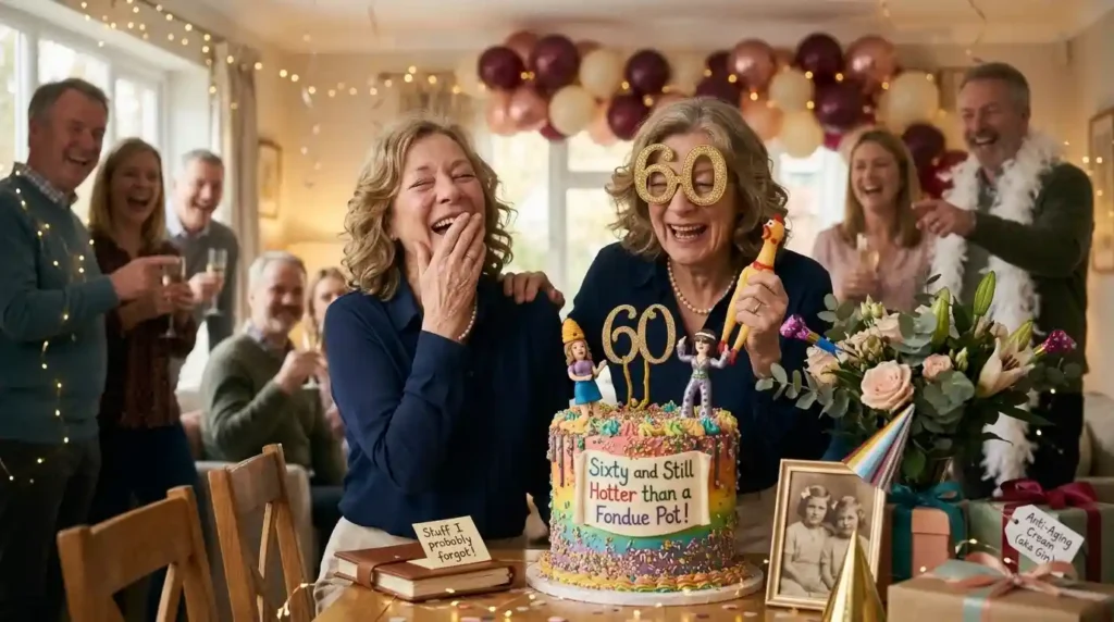 Funny 60th Birthday Wishes for Sister