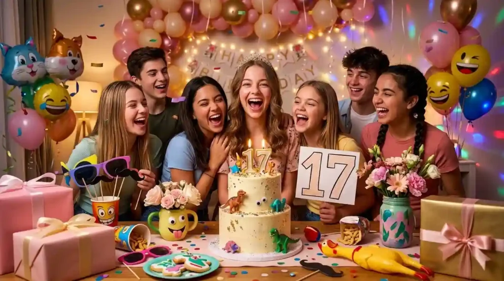 Funny Happy 17th Birthday Wishes