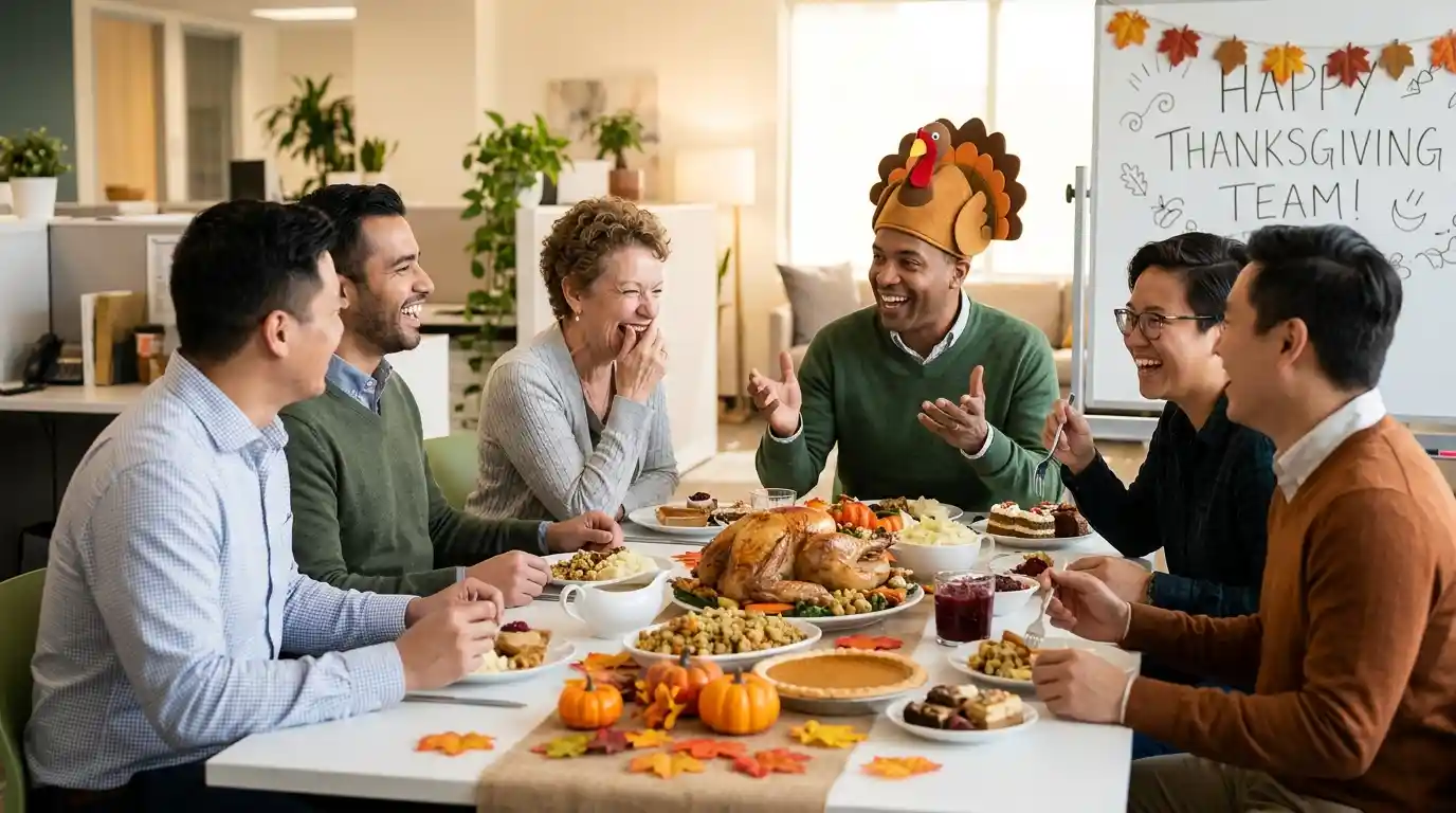 Funny Thanksgiving Wishes for Employees