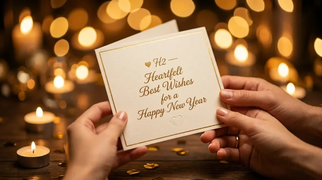 Heartfelt Best Wishes for a Happy New Year