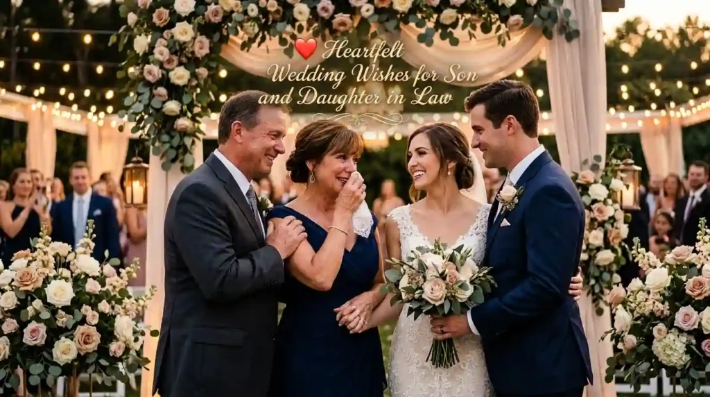 Heartfelt Wedding Wishes for Son and Daughter in Law