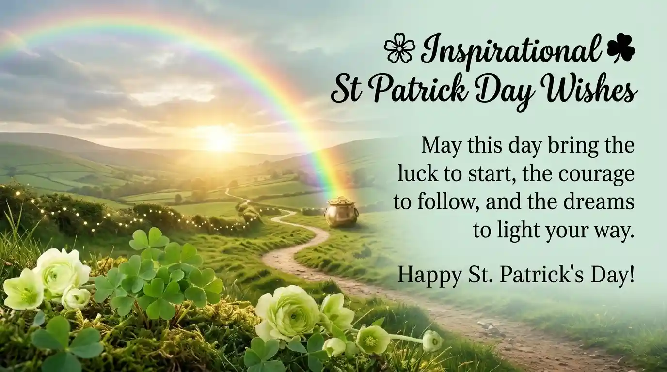 Inspirational St Patrick Day Wishes