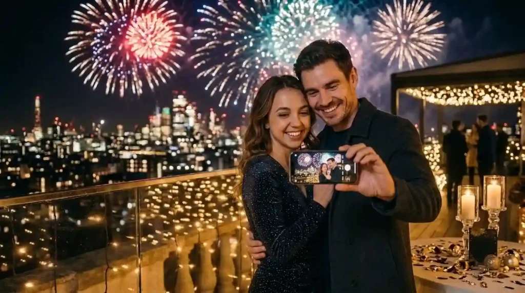 New Year Wishes for Girlfriend on Social Media