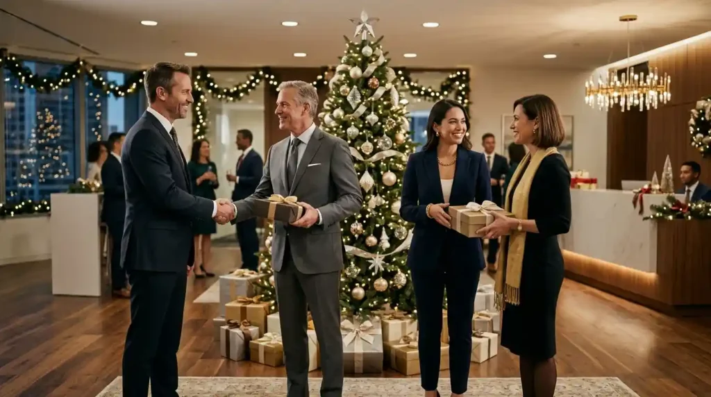 Professional Christmas Greetings for Clients