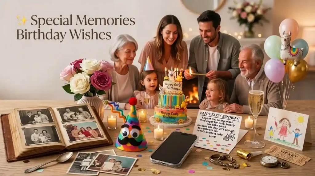 Special Memories Birthday Wishes