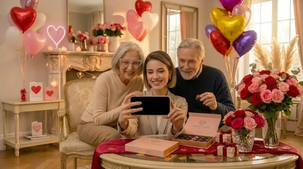 Valentine Wishes for Granddaughter for Social Media
